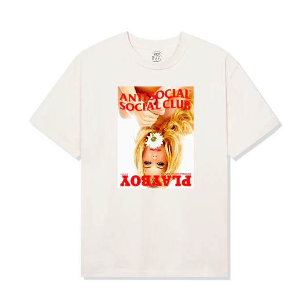 Anti Social Social Club x Playboy Of The Year Natural Tee