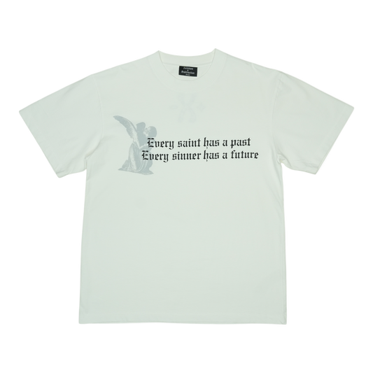 Addition By Subtraction Sinners White Tee