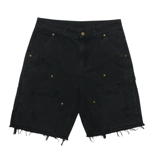 Addition by Subtraction Black Denim Short