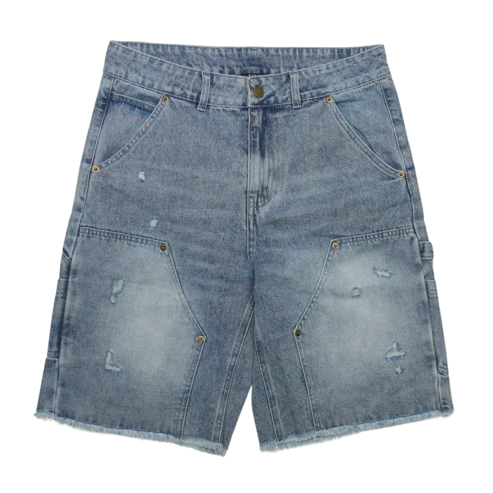 Addition by Subtraction Blue Denim Short