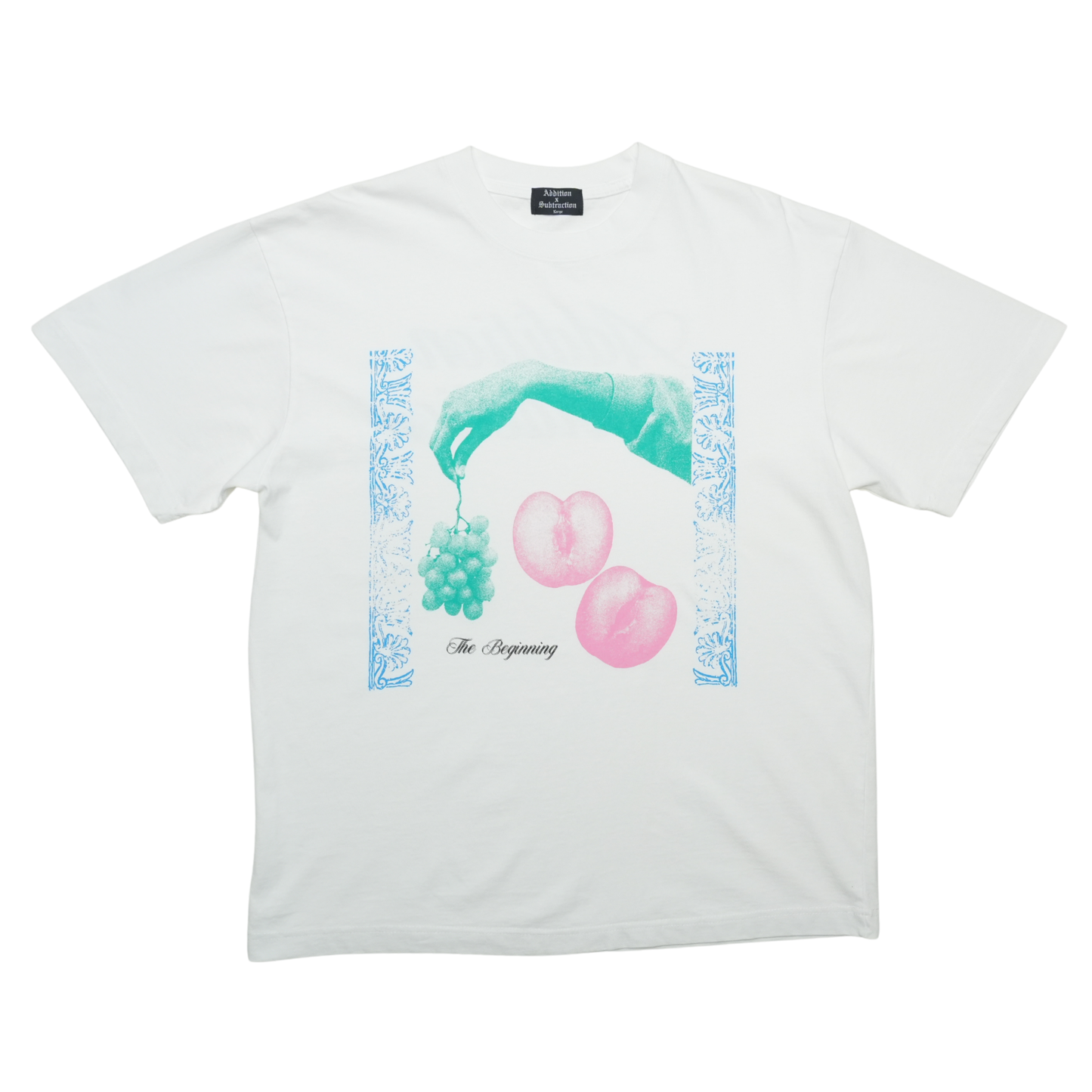Addition x Subtraction The Beginning White Tee