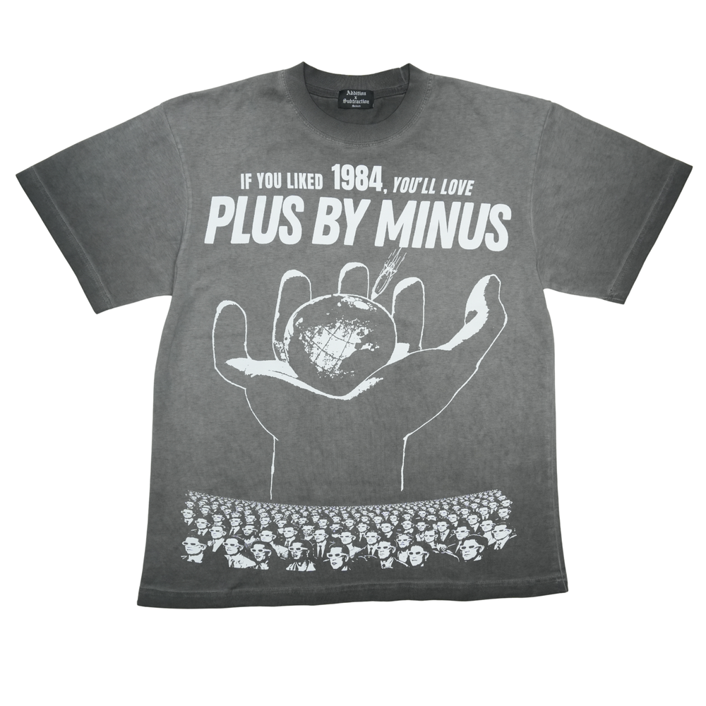 Addition x Subtraction Watch Party Vintage Wash Black Tee
