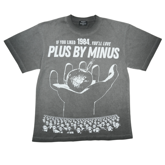 Addition x Subtraction Watch Party Vintage Wash Black Tee