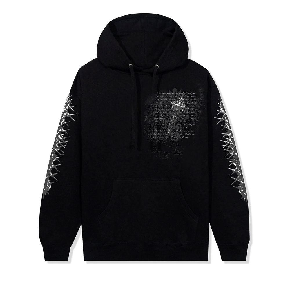 Anti Social Social Club Anguish Black Hoodie