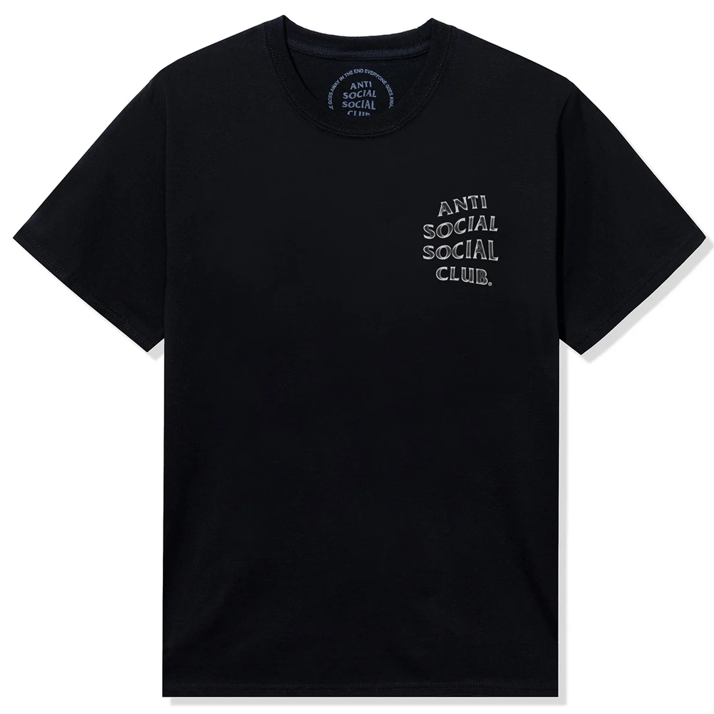 Anti Social Social Club Burnout Black Tee