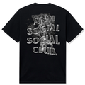 Anti Social Social Club Burnout Black Tee