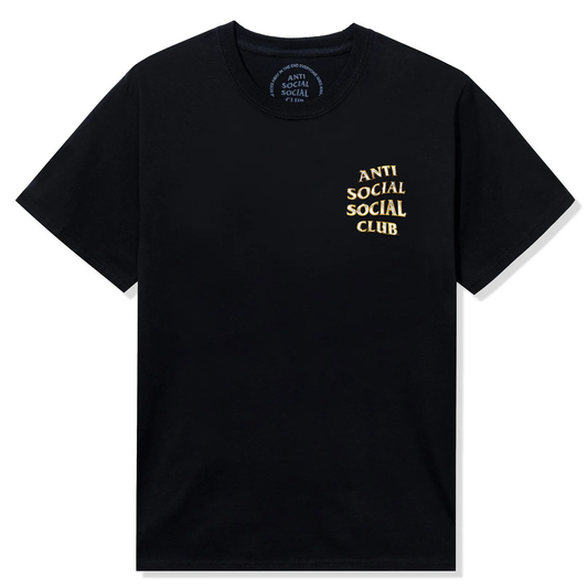 Anti Social Social Club Goldy Black Tee