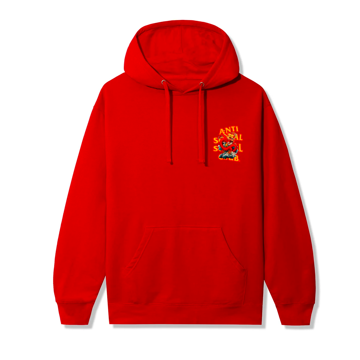 Anti Social Social Club No Sympathy Red Hoodie