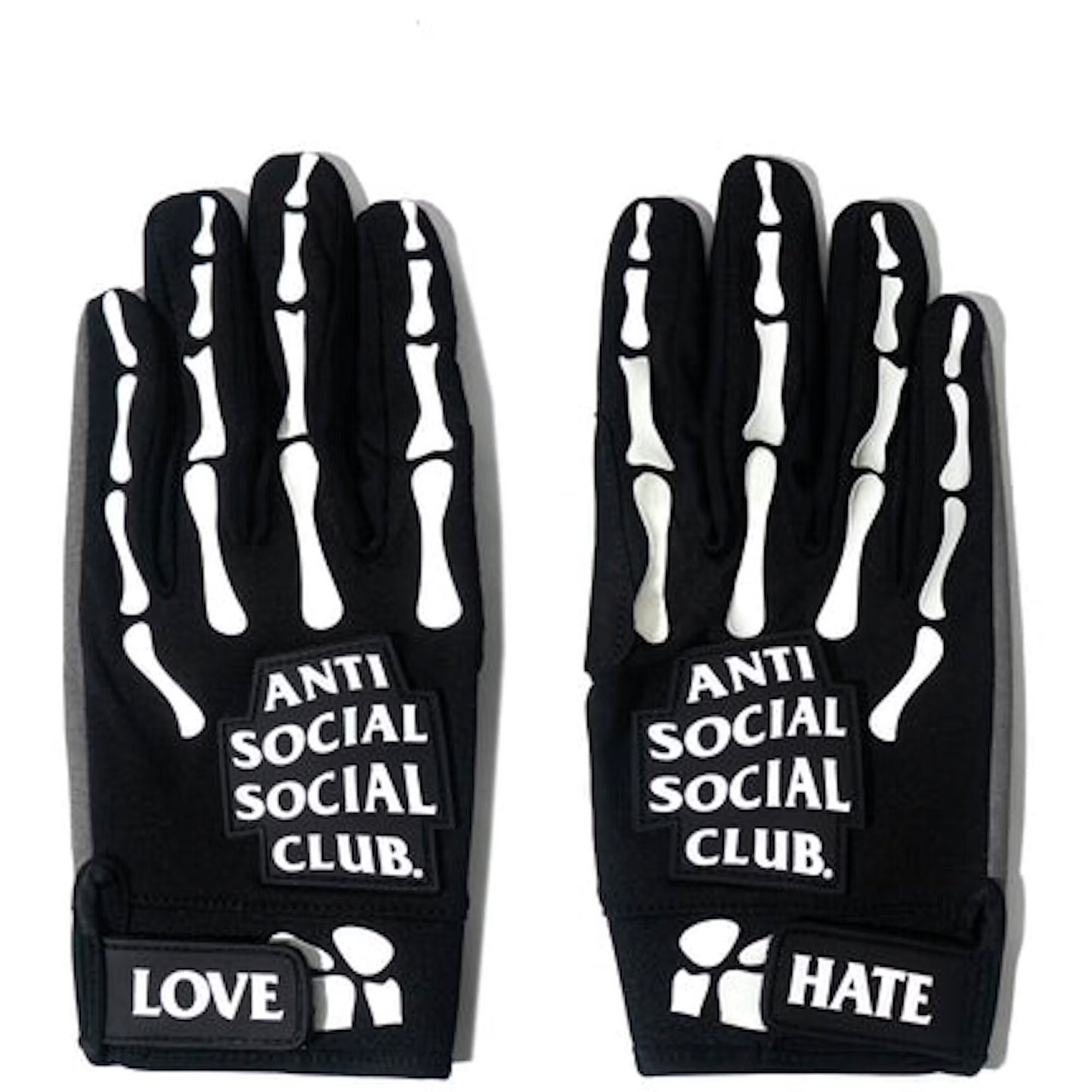 Anti Social Social Club To The Bone Gloves