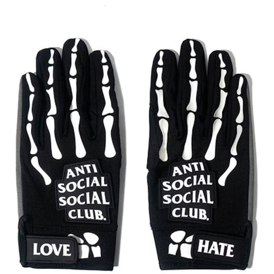 Anti Social Social Club To The Bone Gloves
