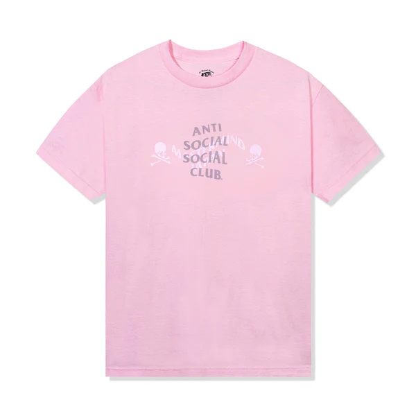 Anti Social Social Club x Mastermind Mind Candy Pink Tee