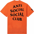 Anti Social Social Club x Undefeated Still Paranoid Orange Tee