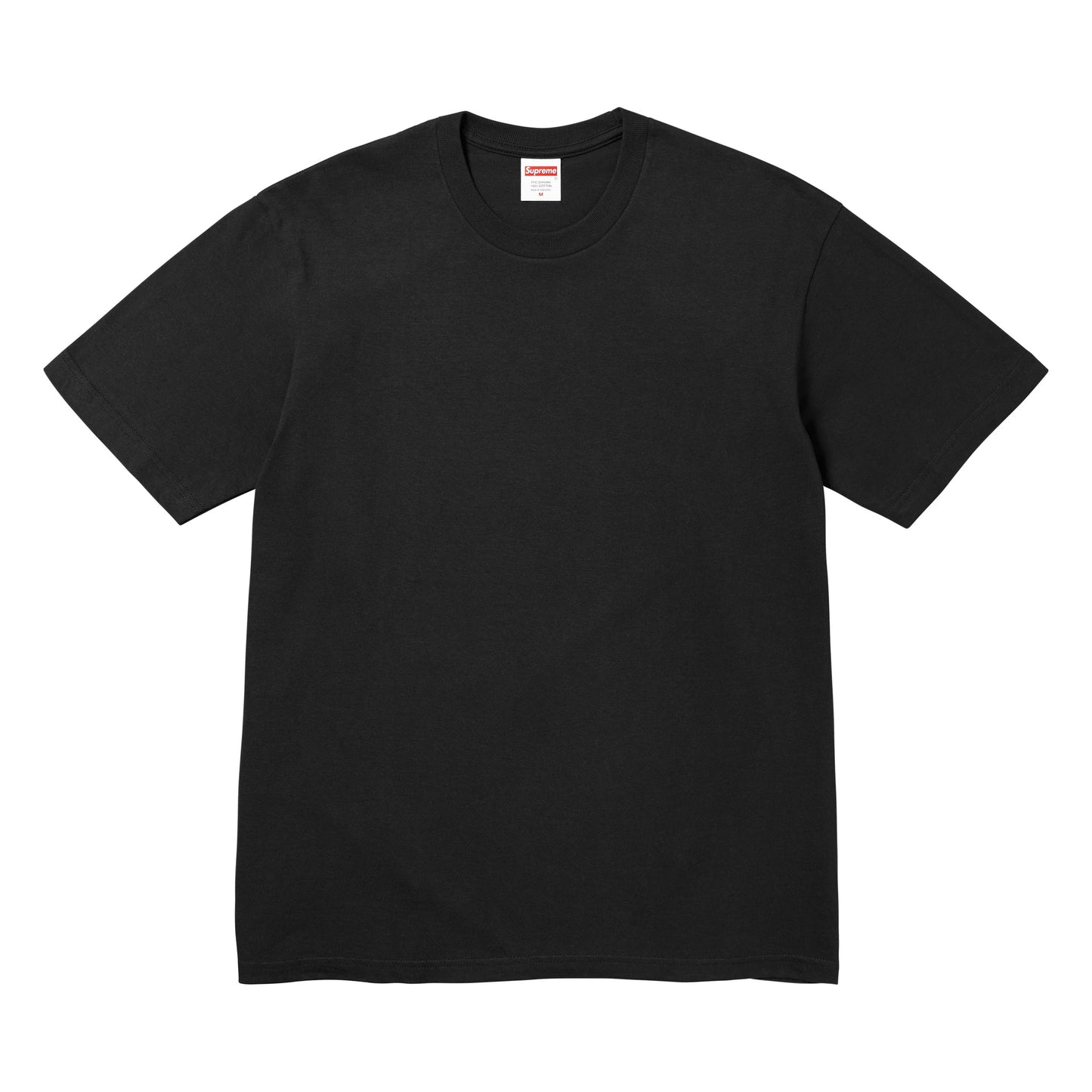 Supreme Gems black T-shirt, back view