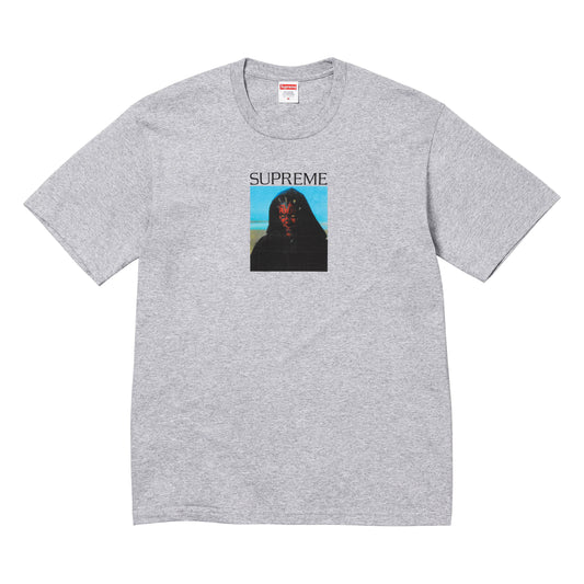Supreme Sith heather grey T-shirt, front view