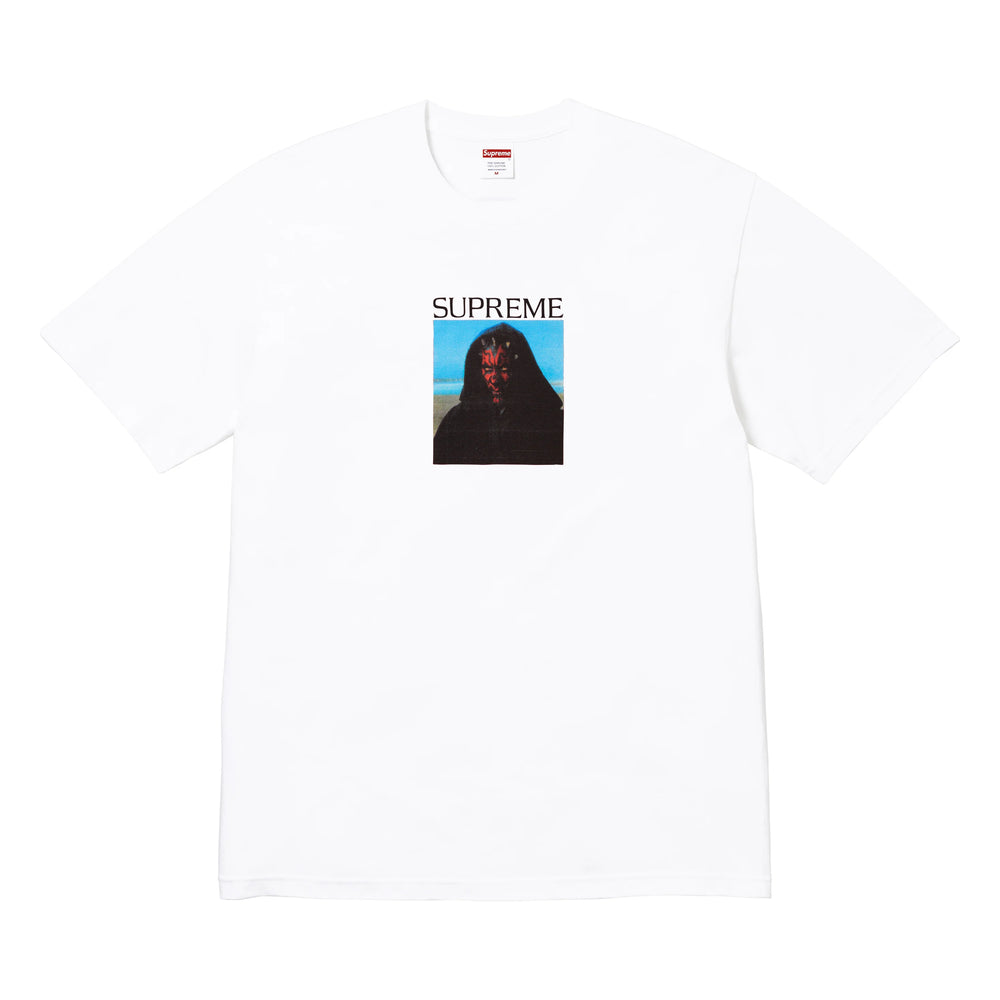 Supreme Sith white T-shirt, front view