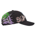 Supreme WFST black 6-panel cap, detail view 2