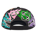 Supreme WFST black 6-panel cap, detail view 3
