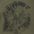 Sp5der Distressed OG Web V2 Olympian Long Sleeve print detail