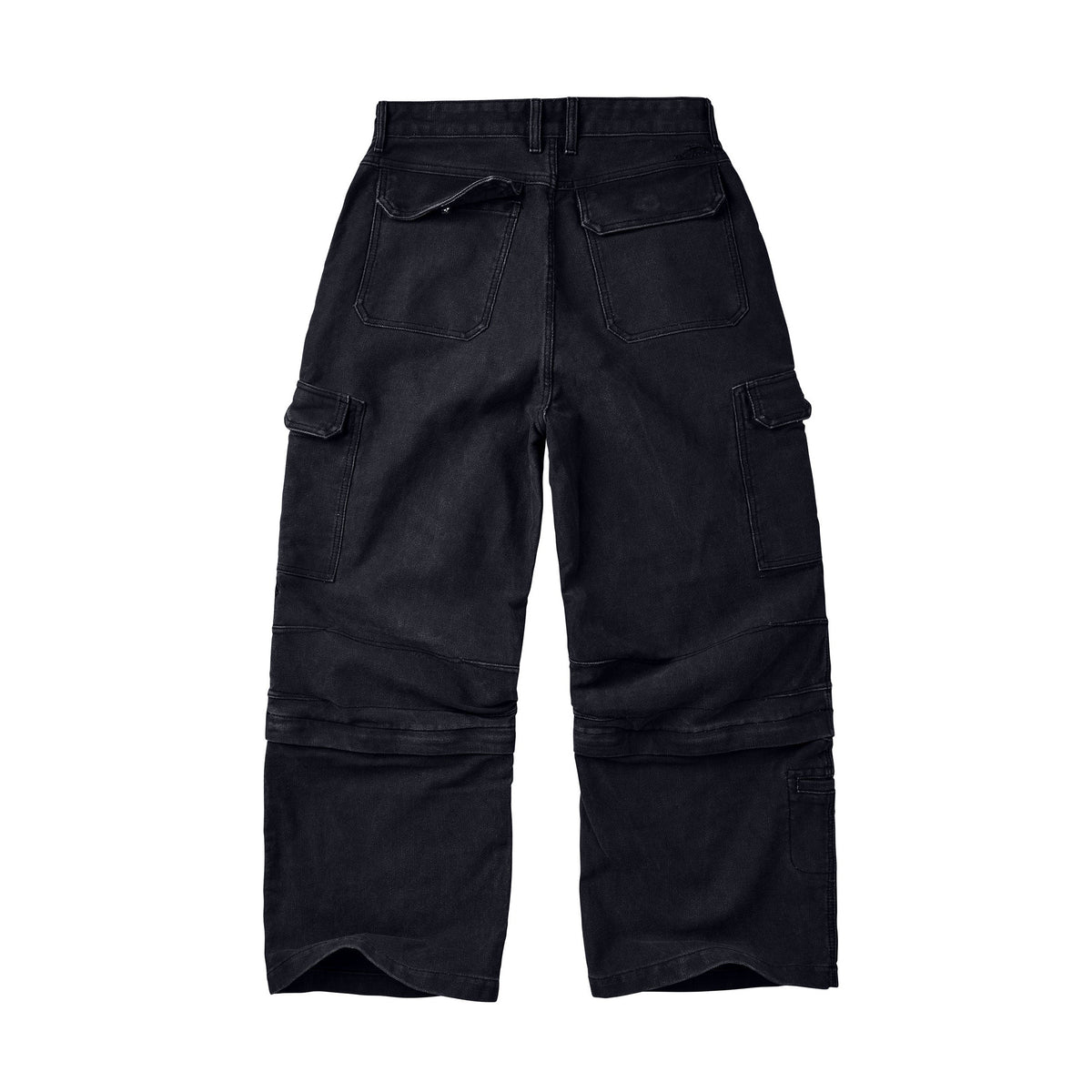Vale Parachute black cargo pants, back view