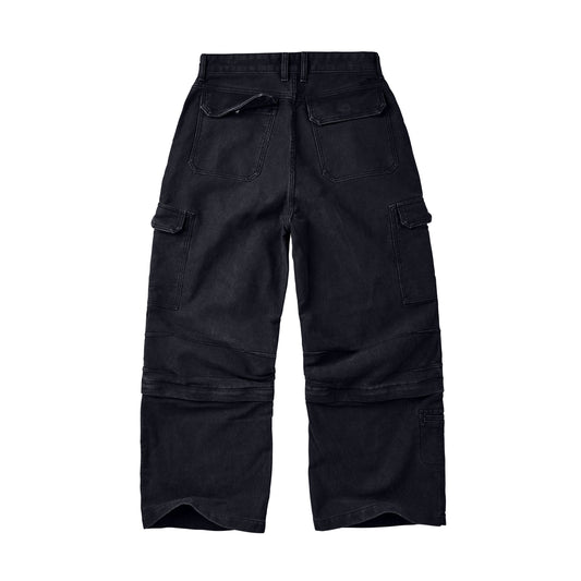 Vale Parachute black cargo pants, back view