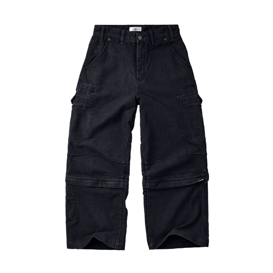 Vale Parachute black cargo pants, front view