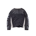 Vale Holy Spirit Washed black long sleeve shirt, back view