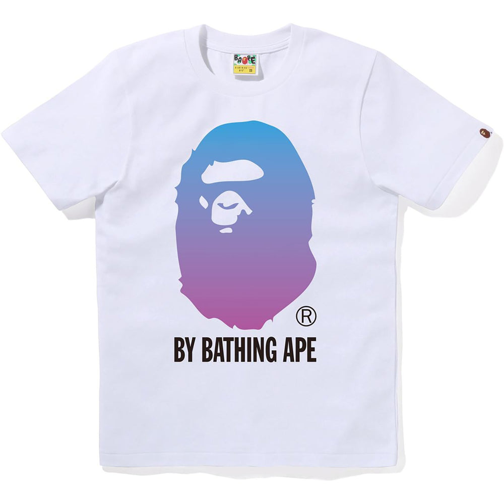 Bape Gradation By Bathing Ape Ladies white T-shirt, front view