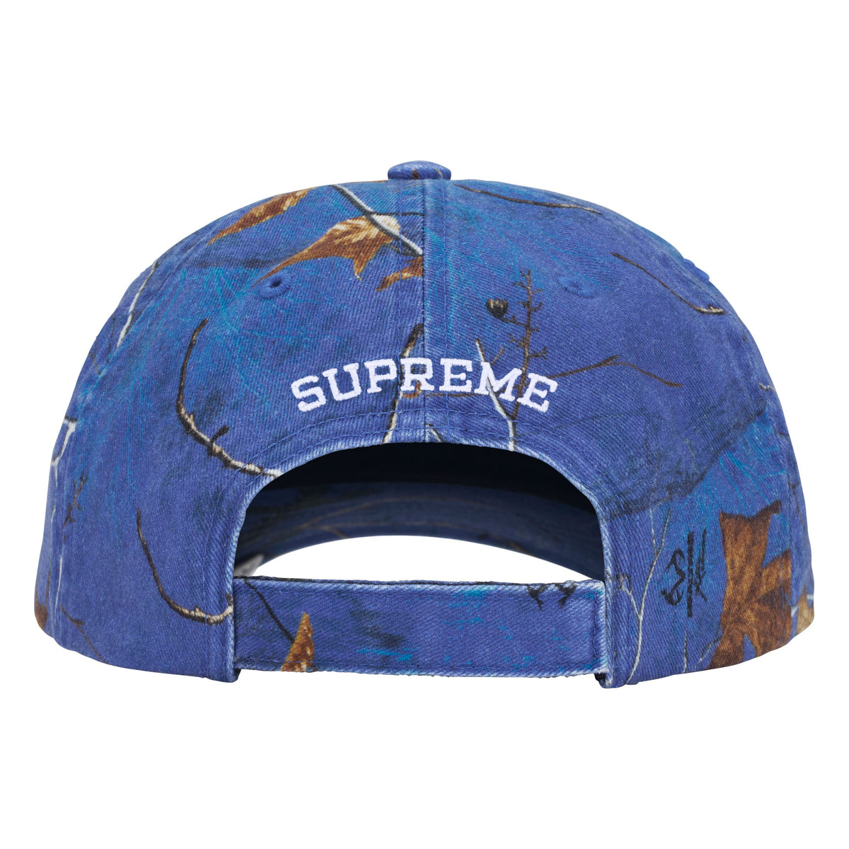Supreme Bottle Opener realtree xtra royal camo 6-panel cap, back view