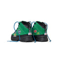 Vale Agave green hiking boots, back view