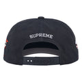 Supreme Skulls Spellout navy 6-panel cap, back view
