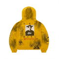 Bravest Studios Heirloom yellow hoodie, back view