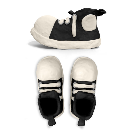 Bravest Studios Clay Shoe black, front view