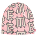 Supreme Spike light pink beanie, back view