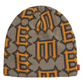 Supreme Spike grey beanie, back view