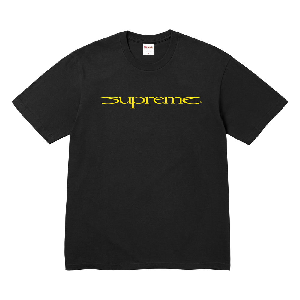 Supreme Sharp black T-shirt, front view