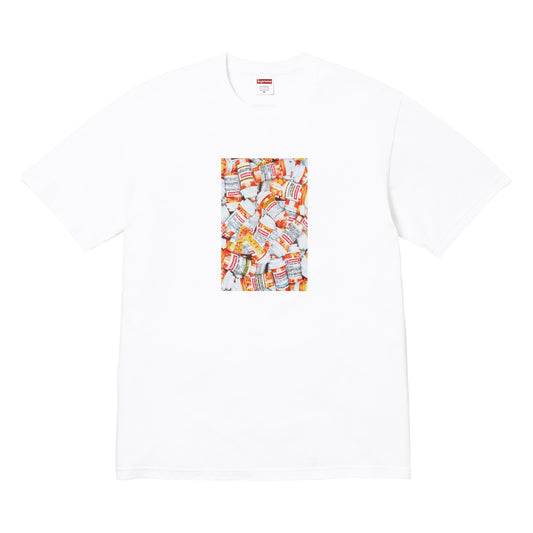 Supreme Pills white T-shirt, front view