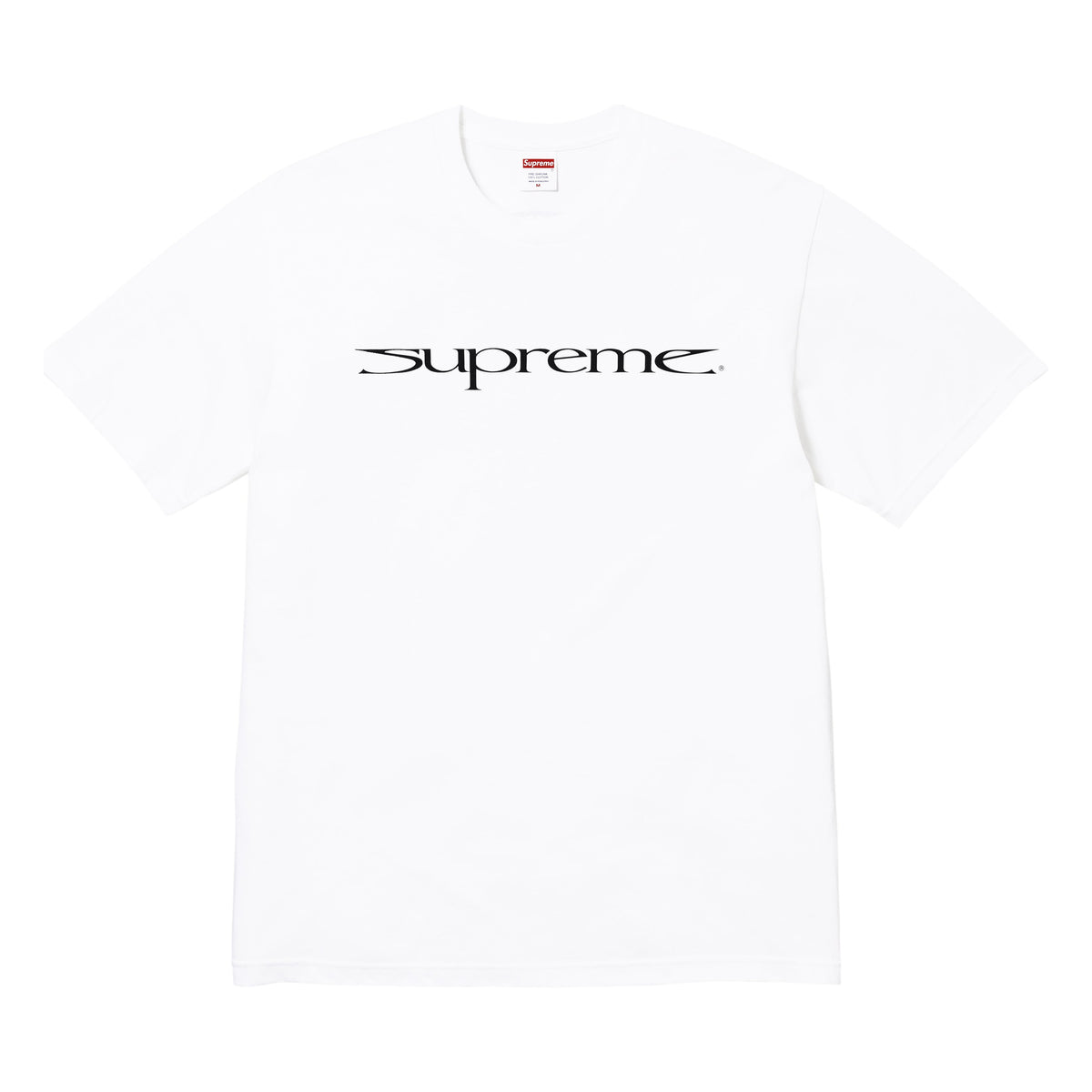 Supreme Sharp white T-shirt, front view