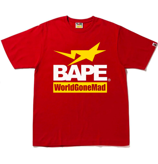 Bape Archive Graphic #14 Red Tee