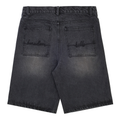 Boredom Kills BK Spider Black Denim Shorts
