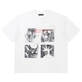 Boredom Kills Studded Unplug White Tee
