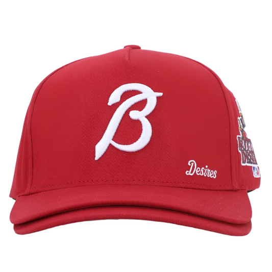 Bottega Desires Double Brim Reds Hat