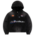 Bravest Studios Balkan Black Zip Up Hoodie