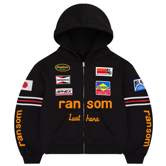 Bravest Studios Ransom Black Zip Up Hoodie