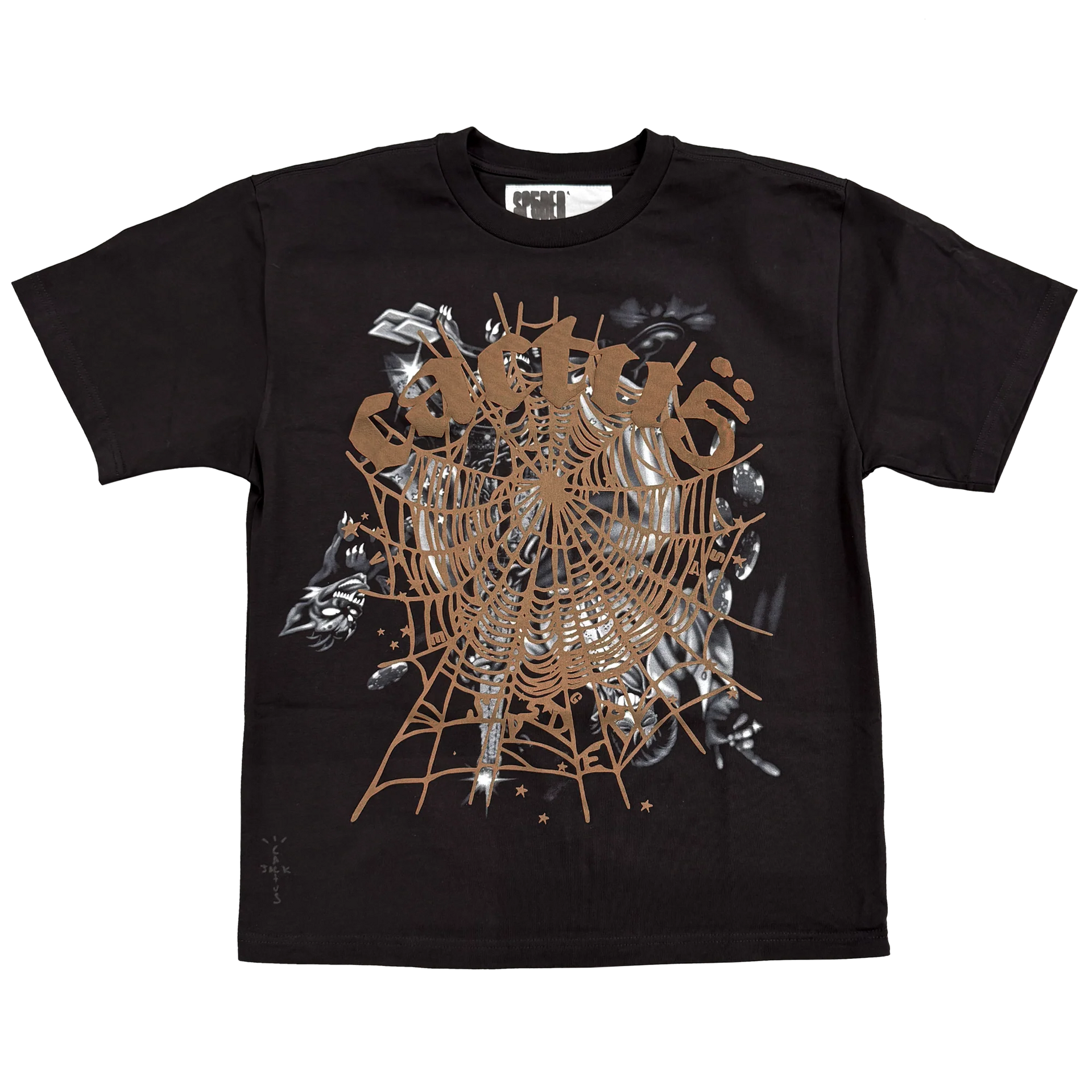 Cactus Jack x Sp5der Airbrush Black Tee – WyCo Vintage Broadway