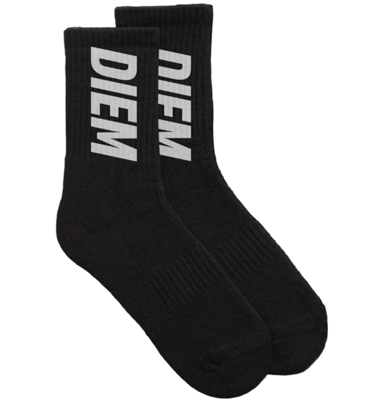 Carpe Diem Diem Black Socks