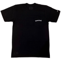 Chrome Hearts Scroll Logo Black Pocket Tee