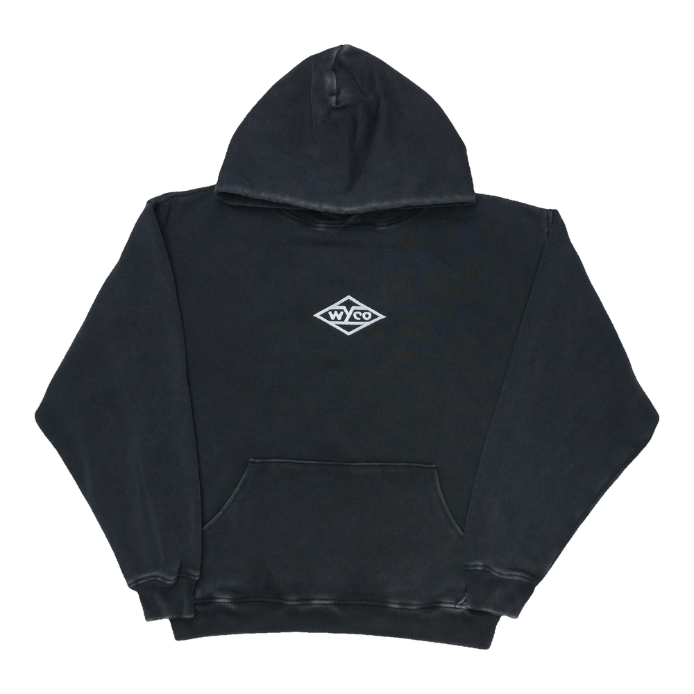 WyCo Clipboard Vintage Black Hoodie