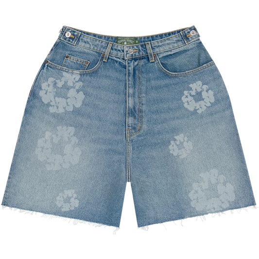 Denim Tears Laser Wreath Denim Shorts