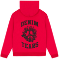 Denim Tears University Red Zip Up Hoodie