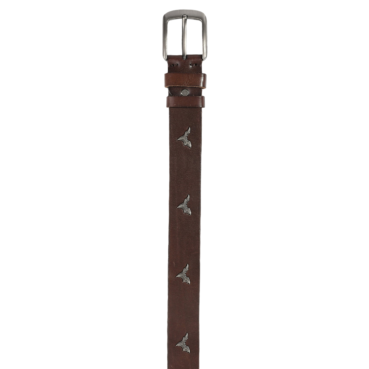 Ditch Bat Brown Leather Belt